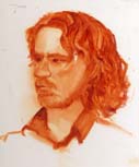 Adam, March08 9x12 Oil on board