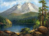 Gita Hazrati, LakeSiskiyou Mt. Shasta, CA 9x12