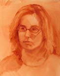 Shayla January 2008 9x12 Oil on board