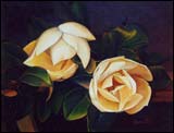 Gita Hazrati, Magnolia II -  Oil on Linen 16x20